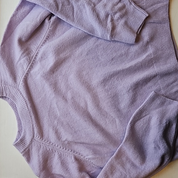 Vince Camuto Purple Azalea Crewneck Sweater XL NWT - Picture 3 of 8